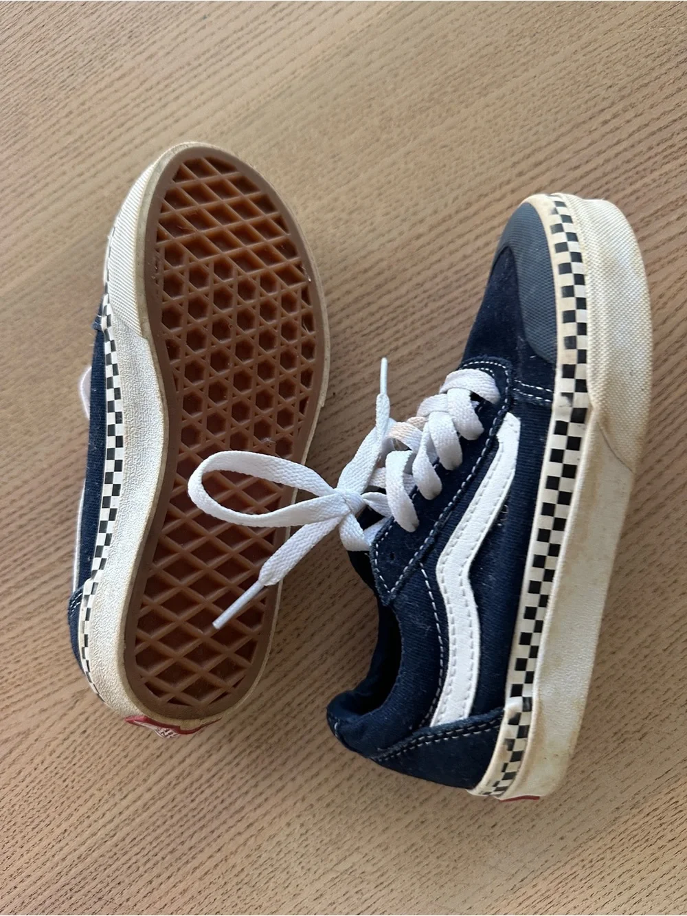 Vans navy canvas